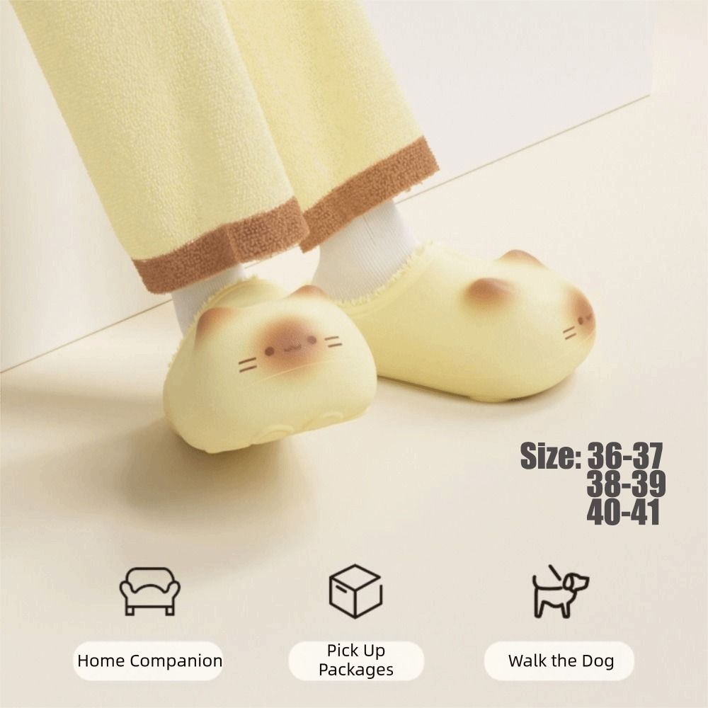 New Waterproof Cat Slippers Bo - Cat Claw Bark 评论和价格