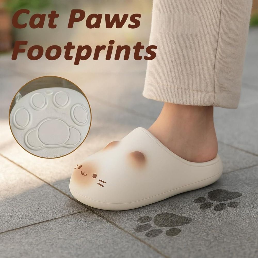 New Waterproof Cat Slippers Bo - Cat Claw Bark 评论和价格