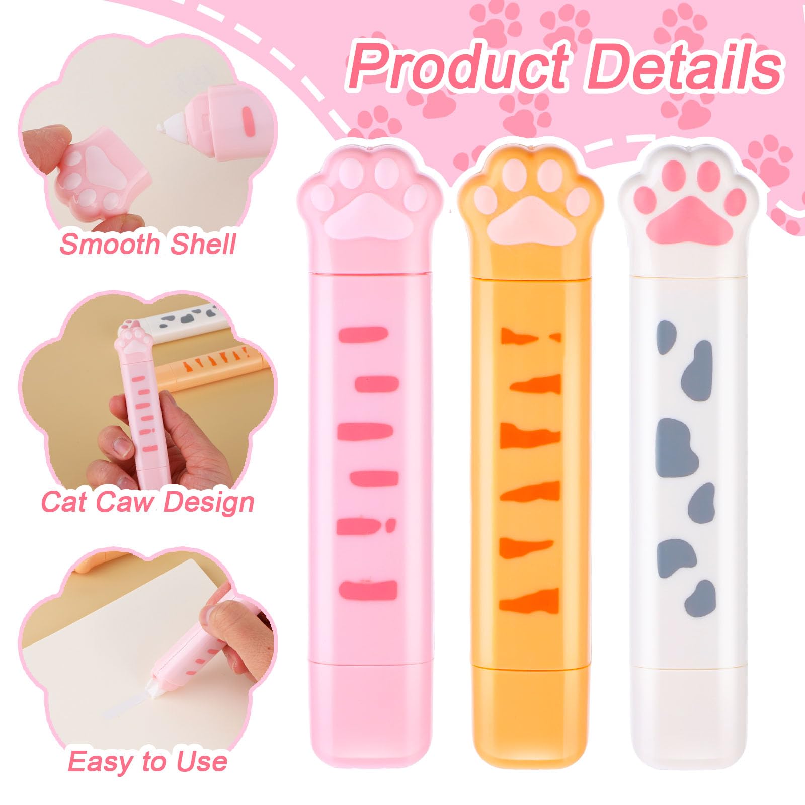 1/3 Pcs White Out Double Faced - Cat Claw Bark 评论和价格