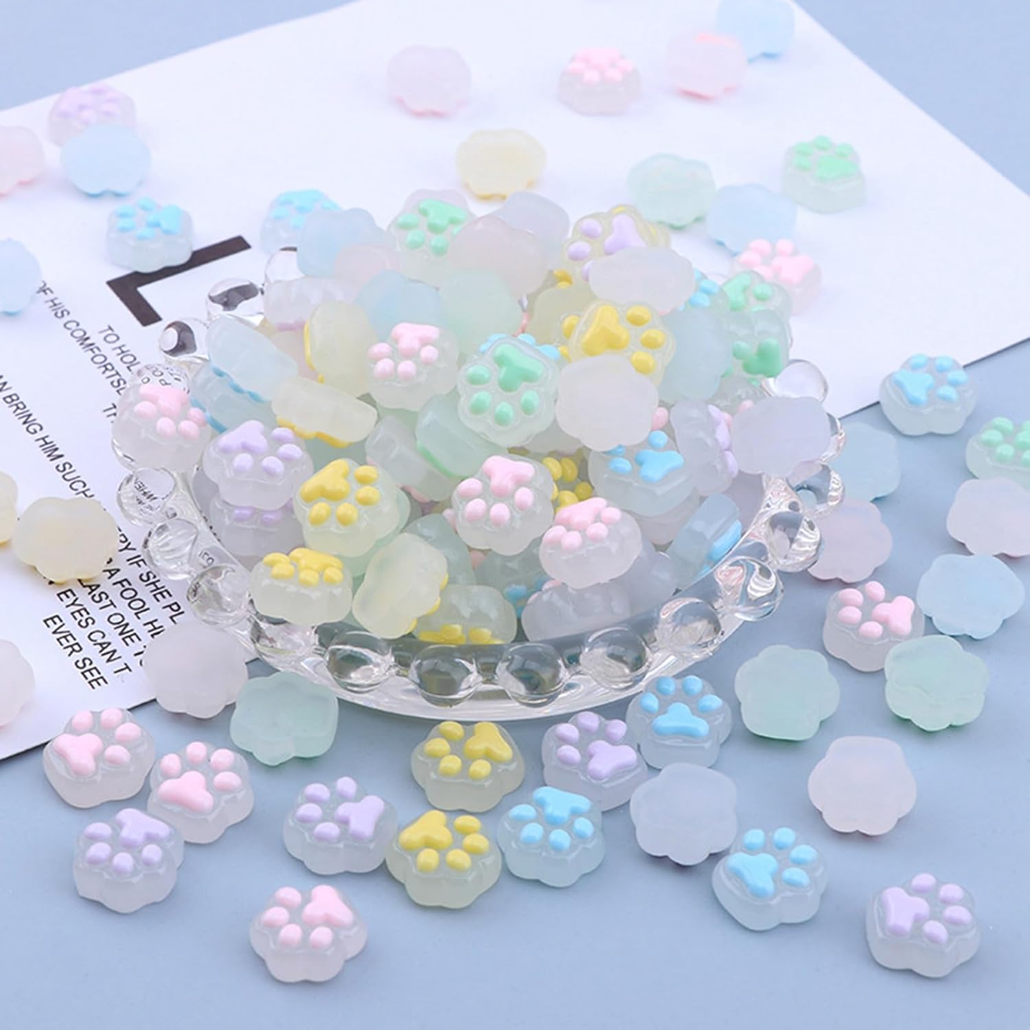 100 Cavity Mini Cat Paw Molds  - Cat Claw Bark 评论和价格