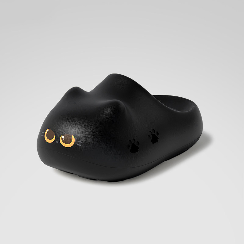 2026 New Black Cat Slippers Wi - Cat Claw Bark 评论和价格