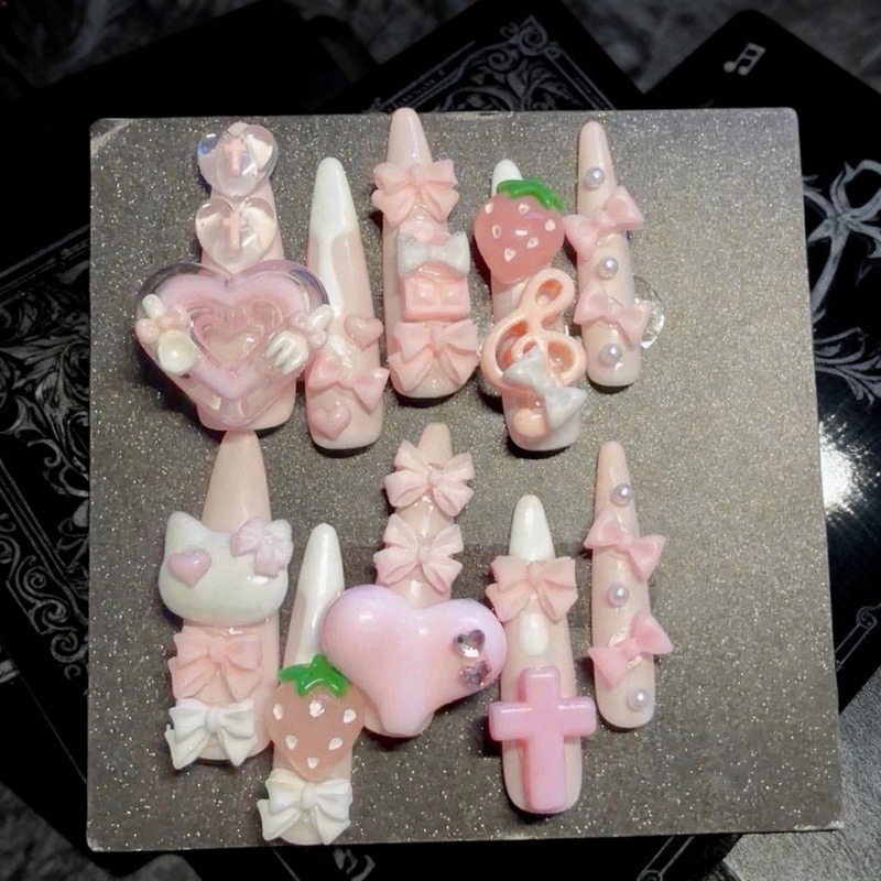 10PCS Sweet Cool White 3D Cat  - Cat Claw Bark 评论和价格