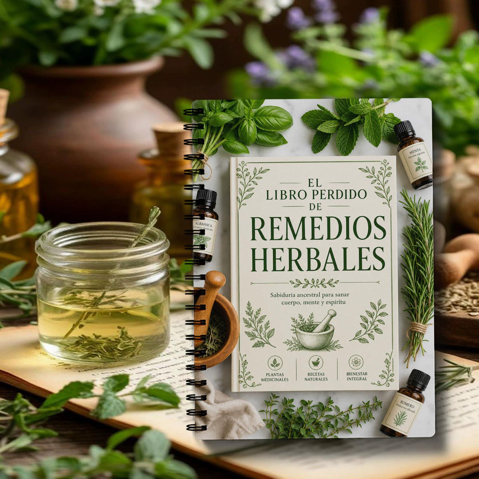 El Libro Perdido Spiral Notebo - Herbal Wellness Remedy 评论和价格