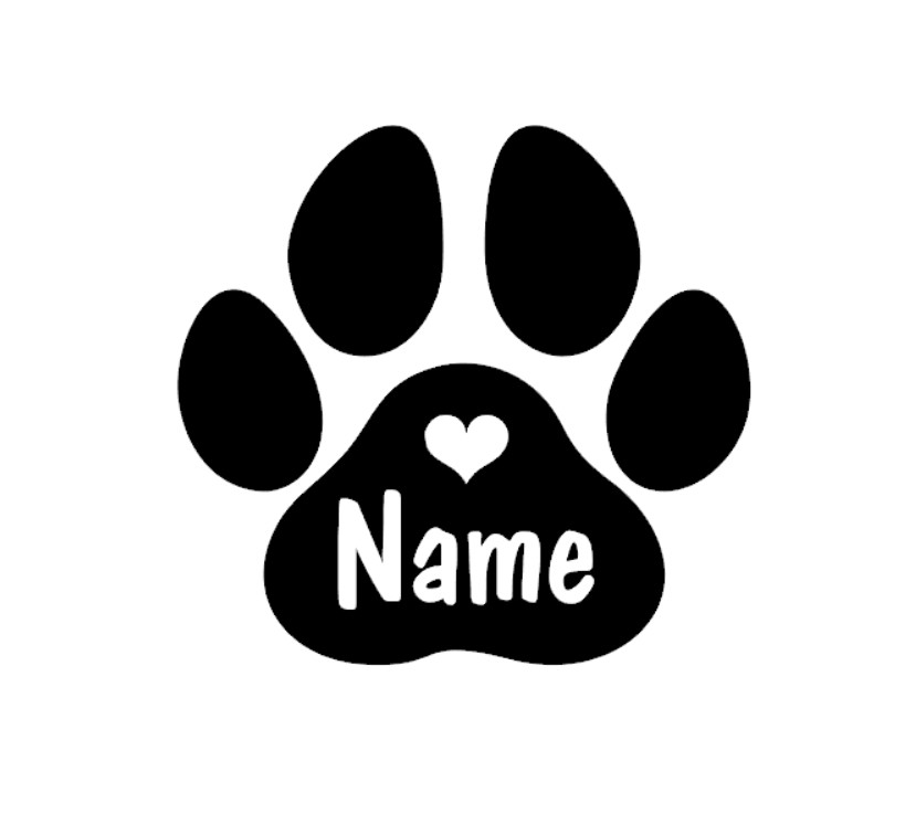 2pcs Personalised Paw Print wi - Cat Claw Bark 评论和价格